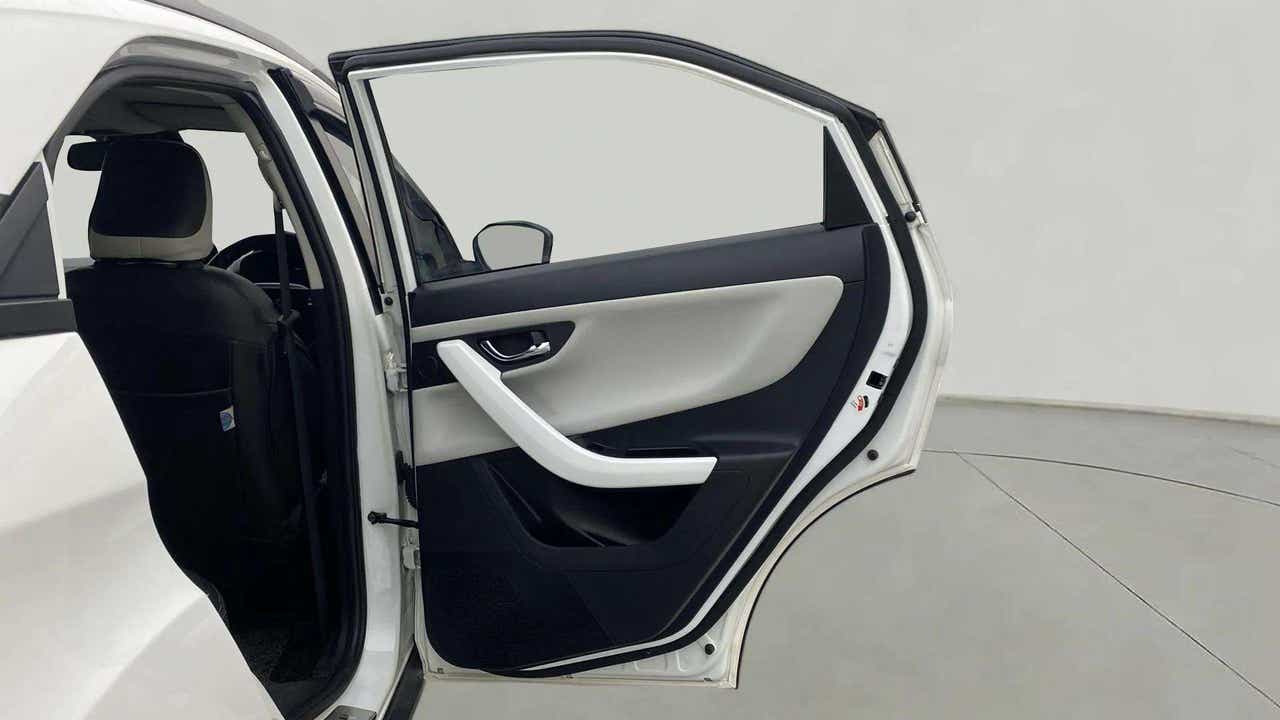 Rear left door and interior of a Tata Nexon 2017-2023