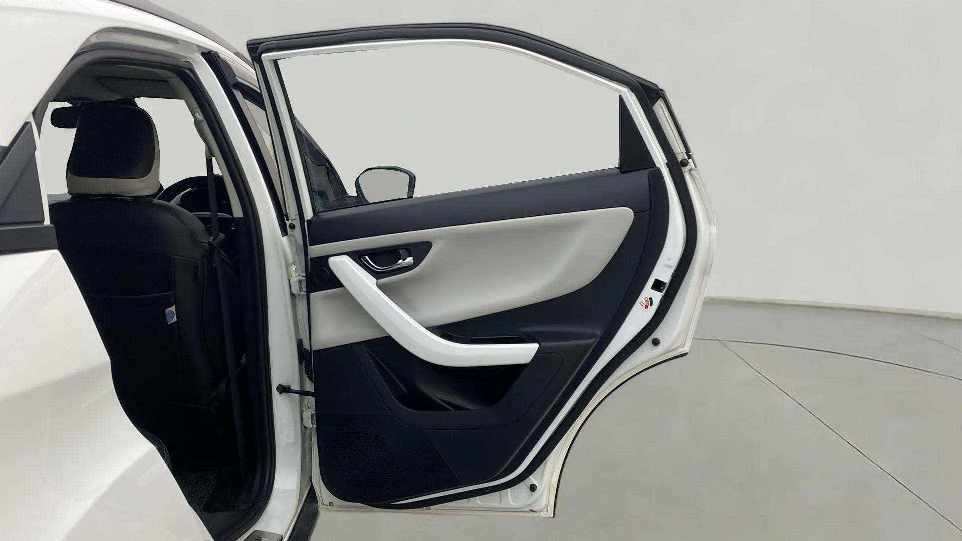 Rear left door and interior of a Tata Nexon 2017-2023