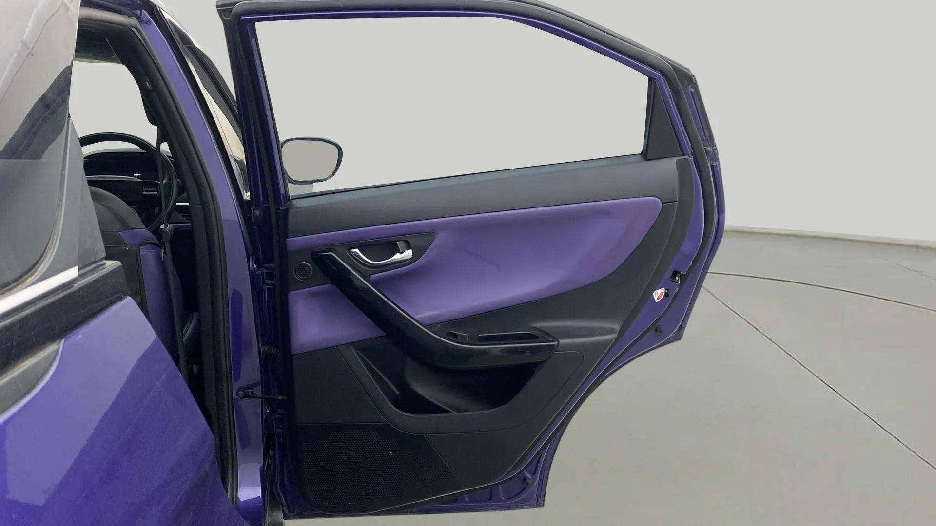 Rear left door interior of a Tata Nexon 2017-2023
