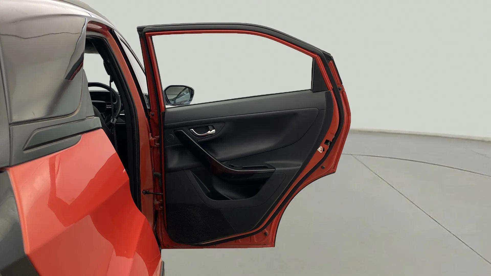 Rear door interior view of a Tata Nexon 2017-2023