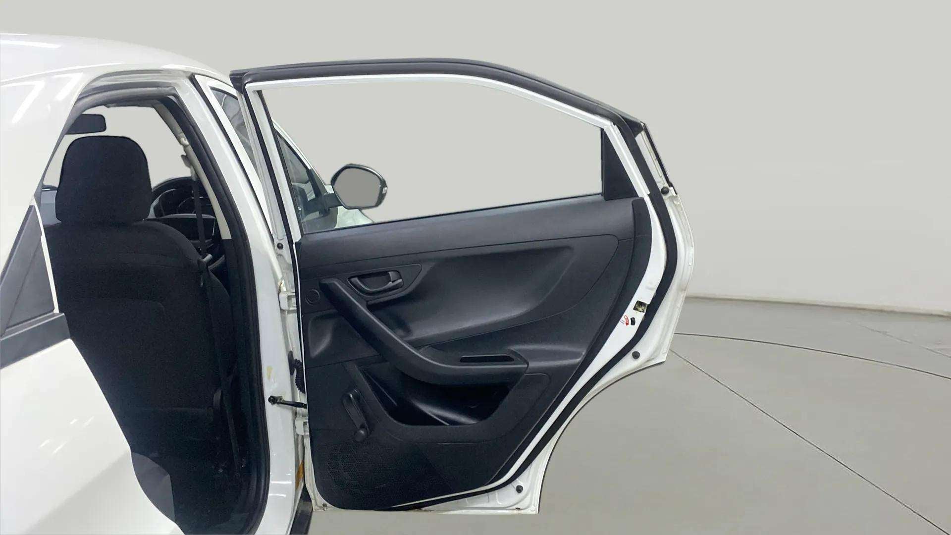 Rear left door interior of a Tata Nexon