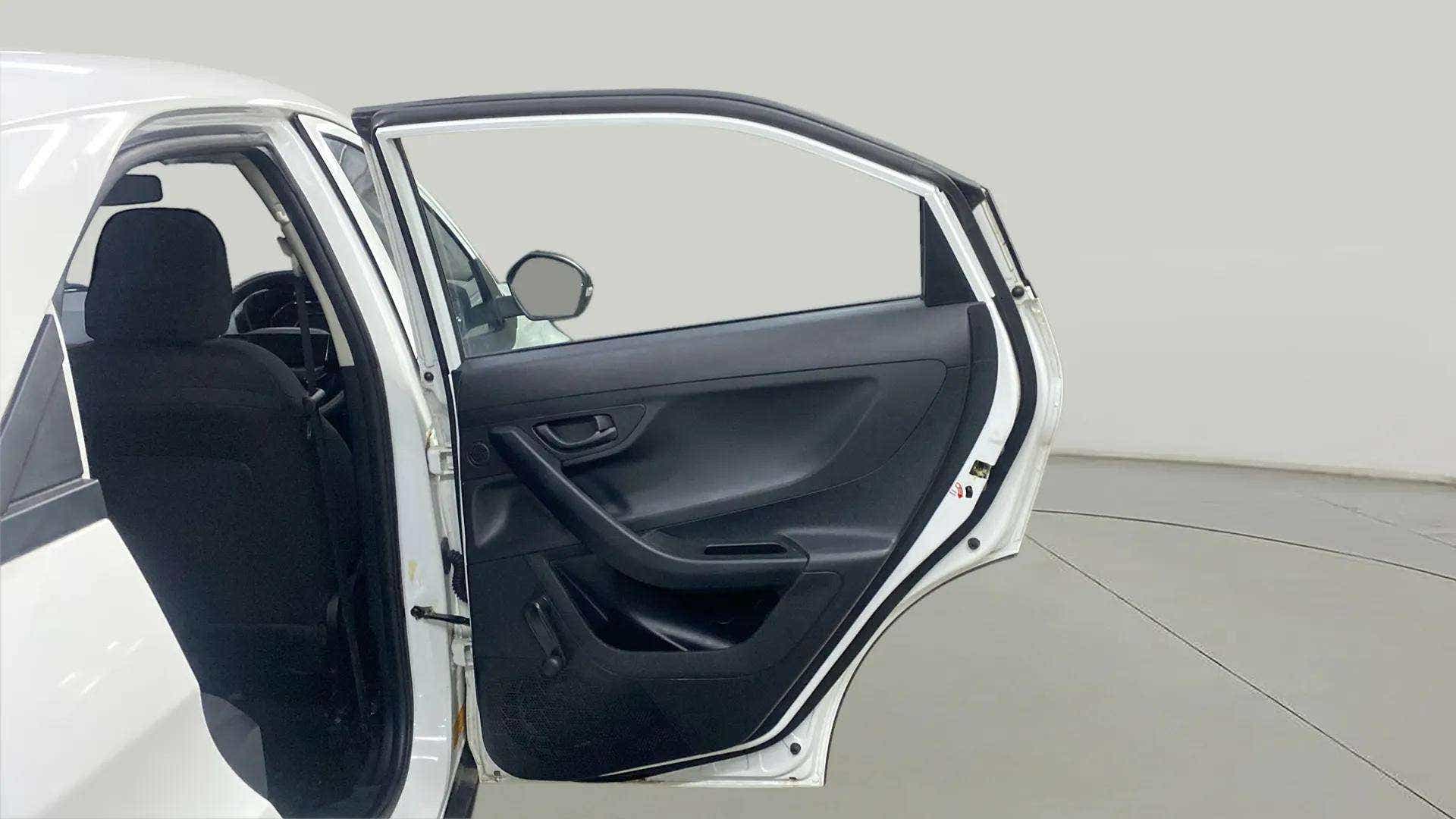 Rear left door interior of a Tata Nexon