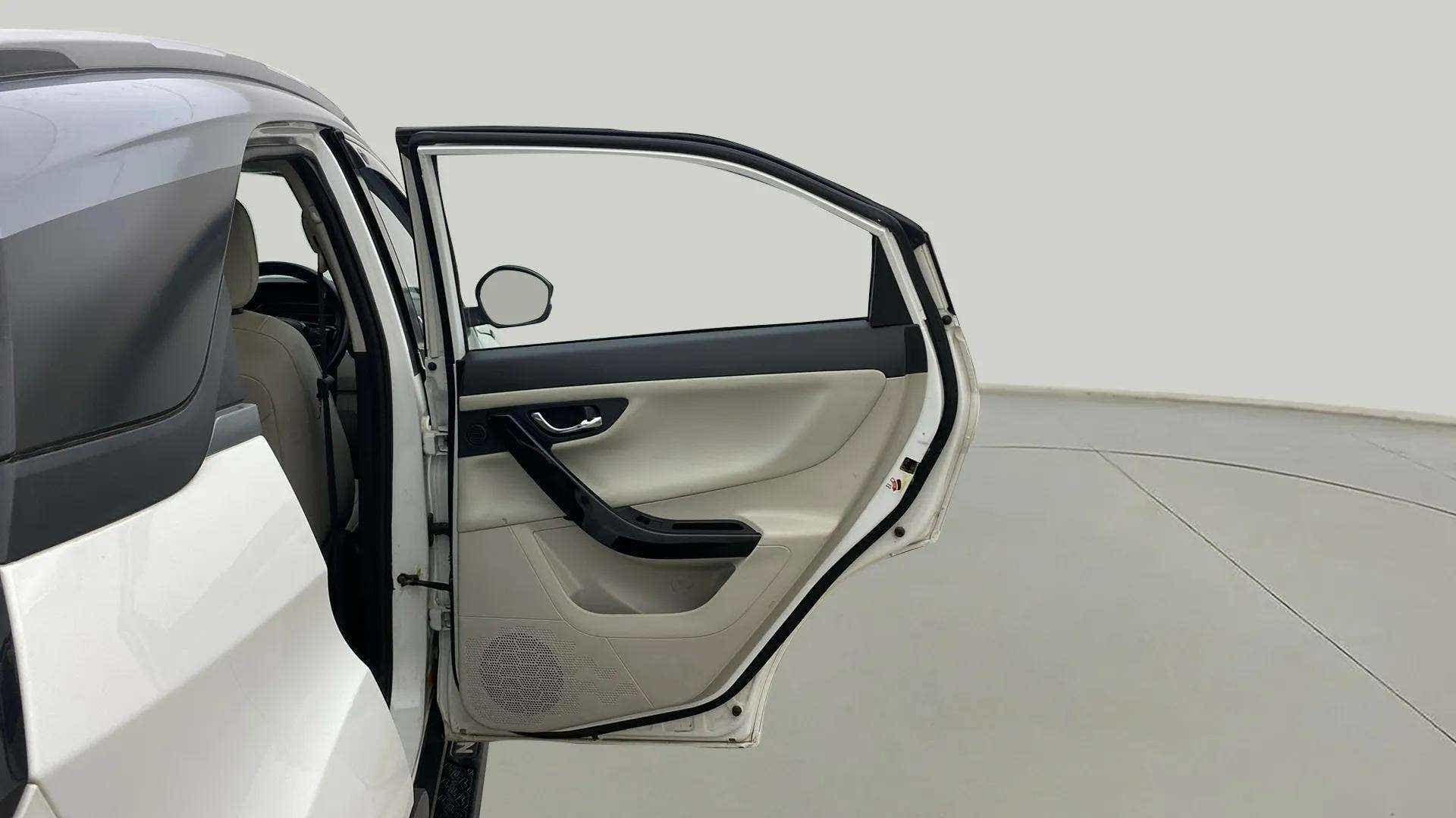 Rear open door view of a Tata Nexon 2017-2023