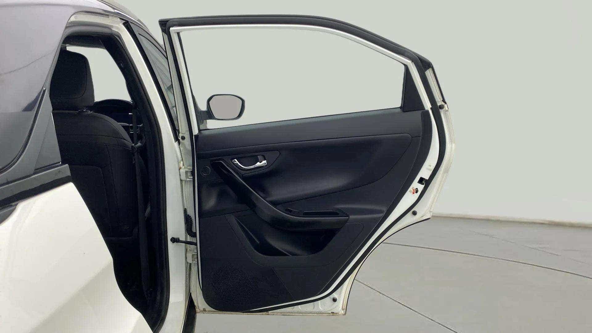 Rear door interior of a Tata Nexon