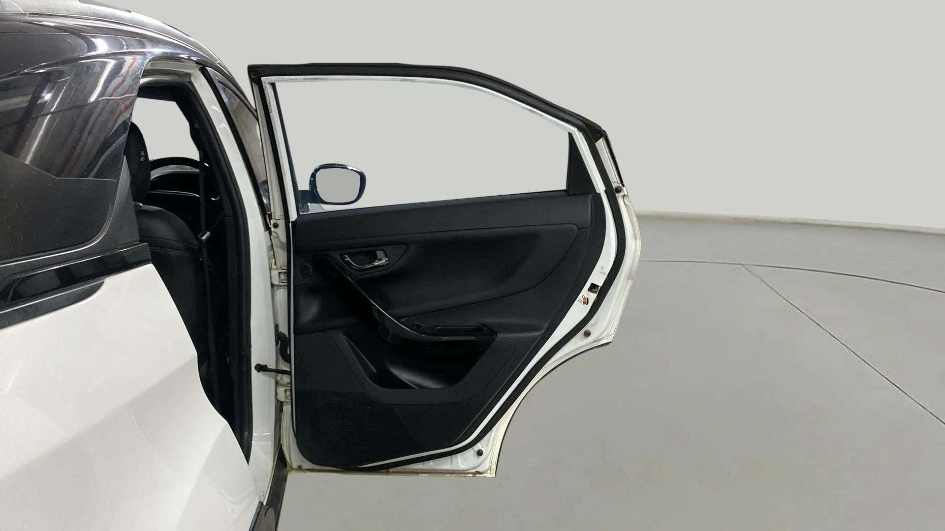 Rear door open view of a Tata Nexon 2017-2023