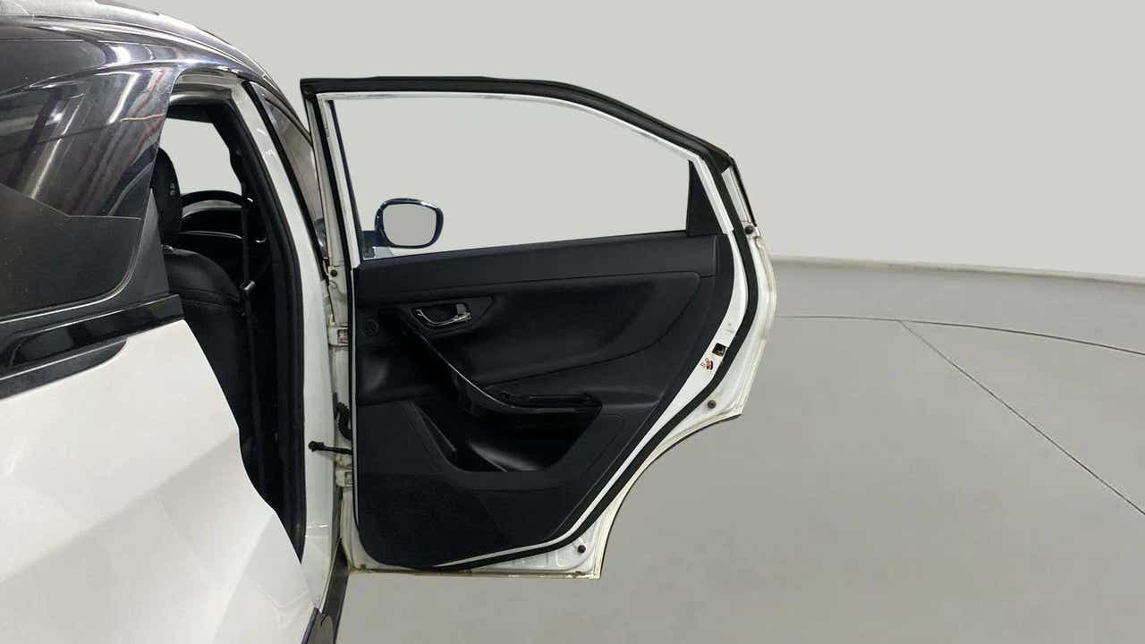 Rear door open view of a Tata Nexon 2017-2023