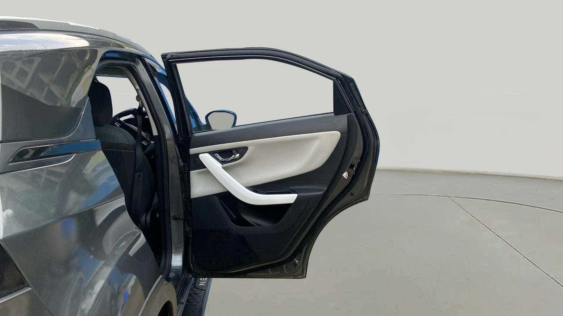 Rear door view of a Tata Nexon