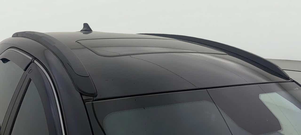 Sunroof close-up of a Tata Nexon