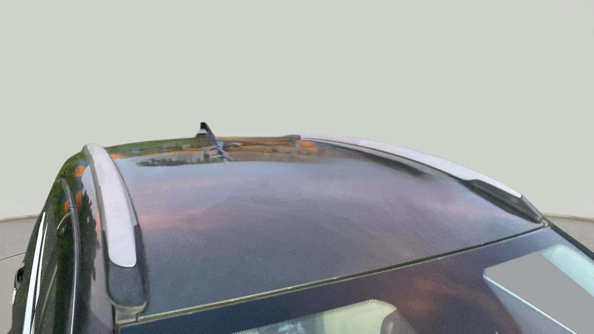 Roof view of a Tata Nexon 2017-2023