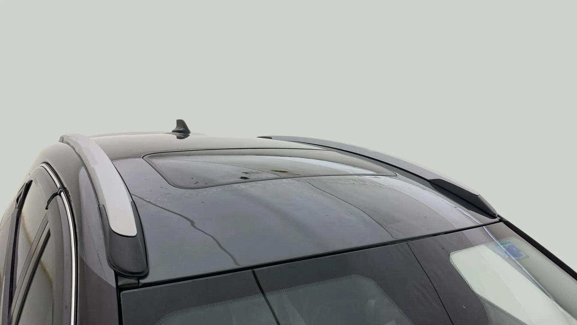 Sunroof and roof rails view of a Tata Nexon