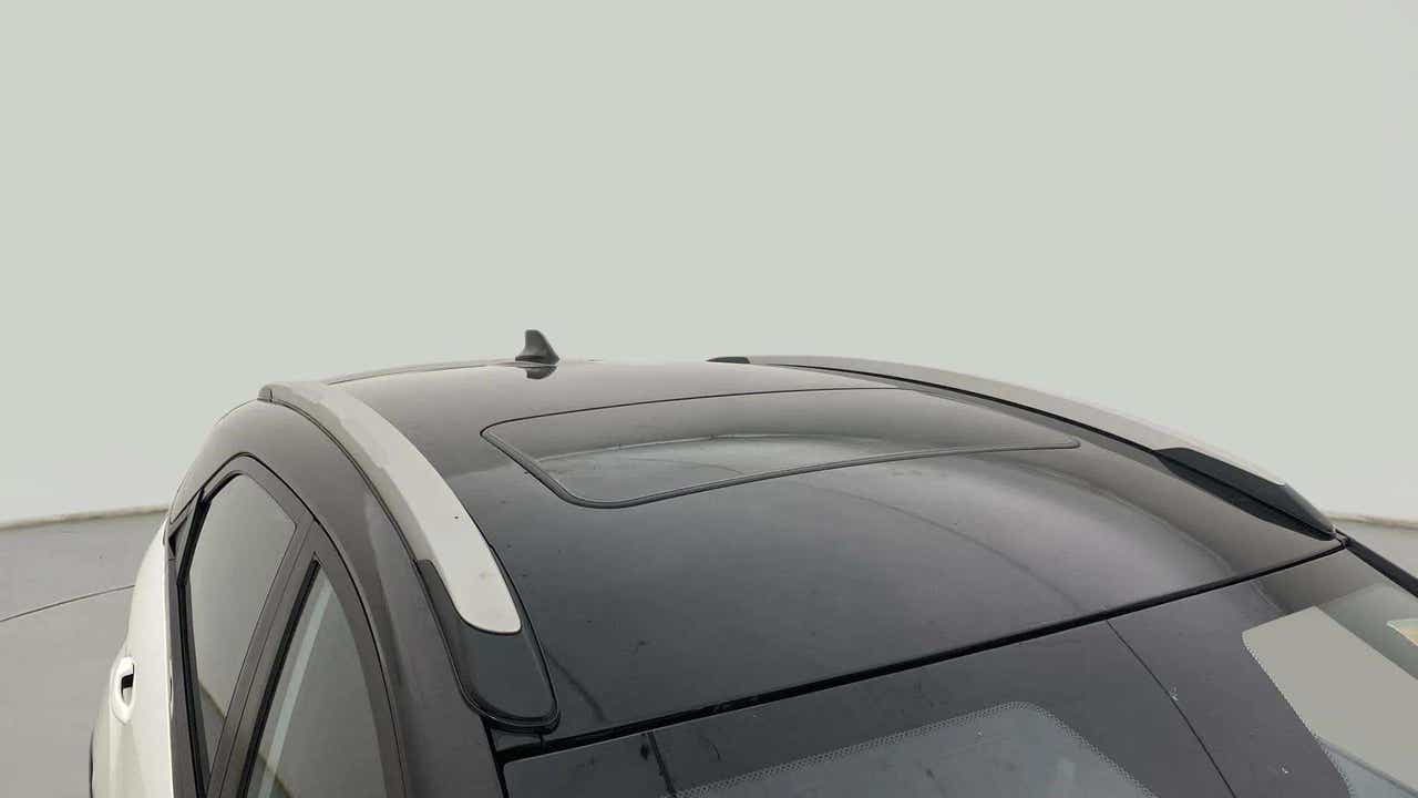 Sunroof close-up of a Tata Nexon