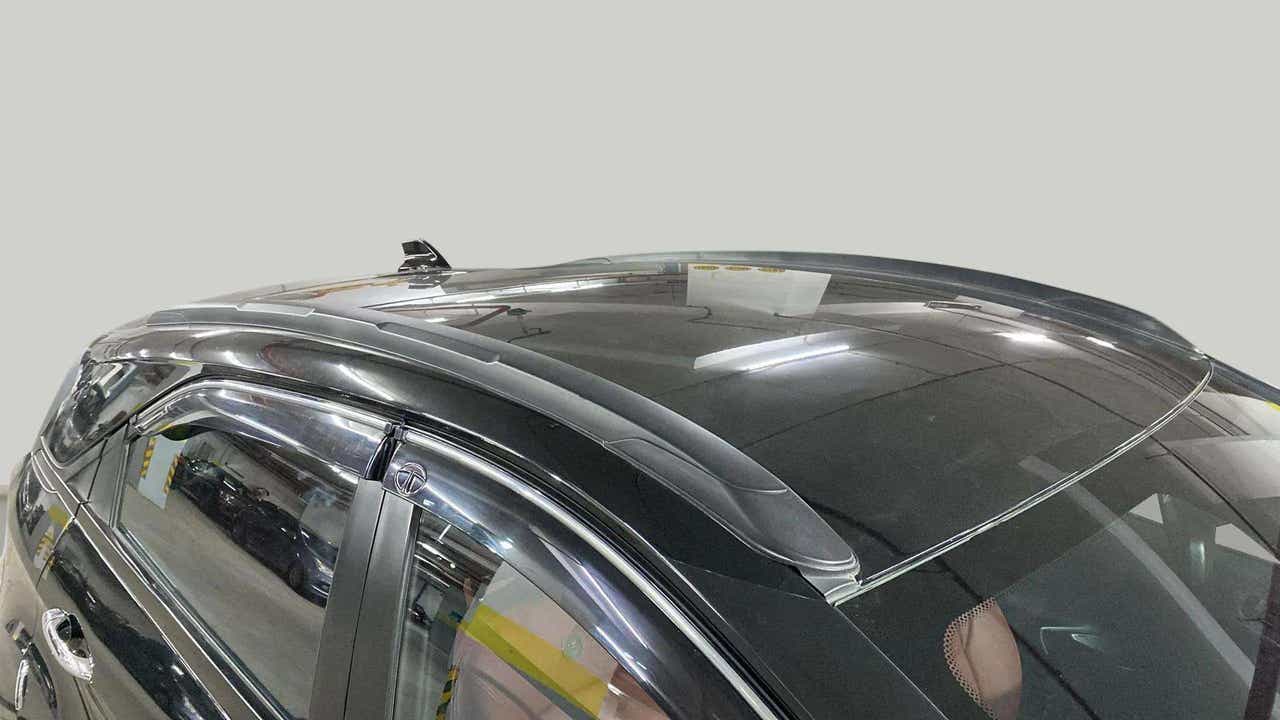 Sunroof and roof detail of a Tata Nexon