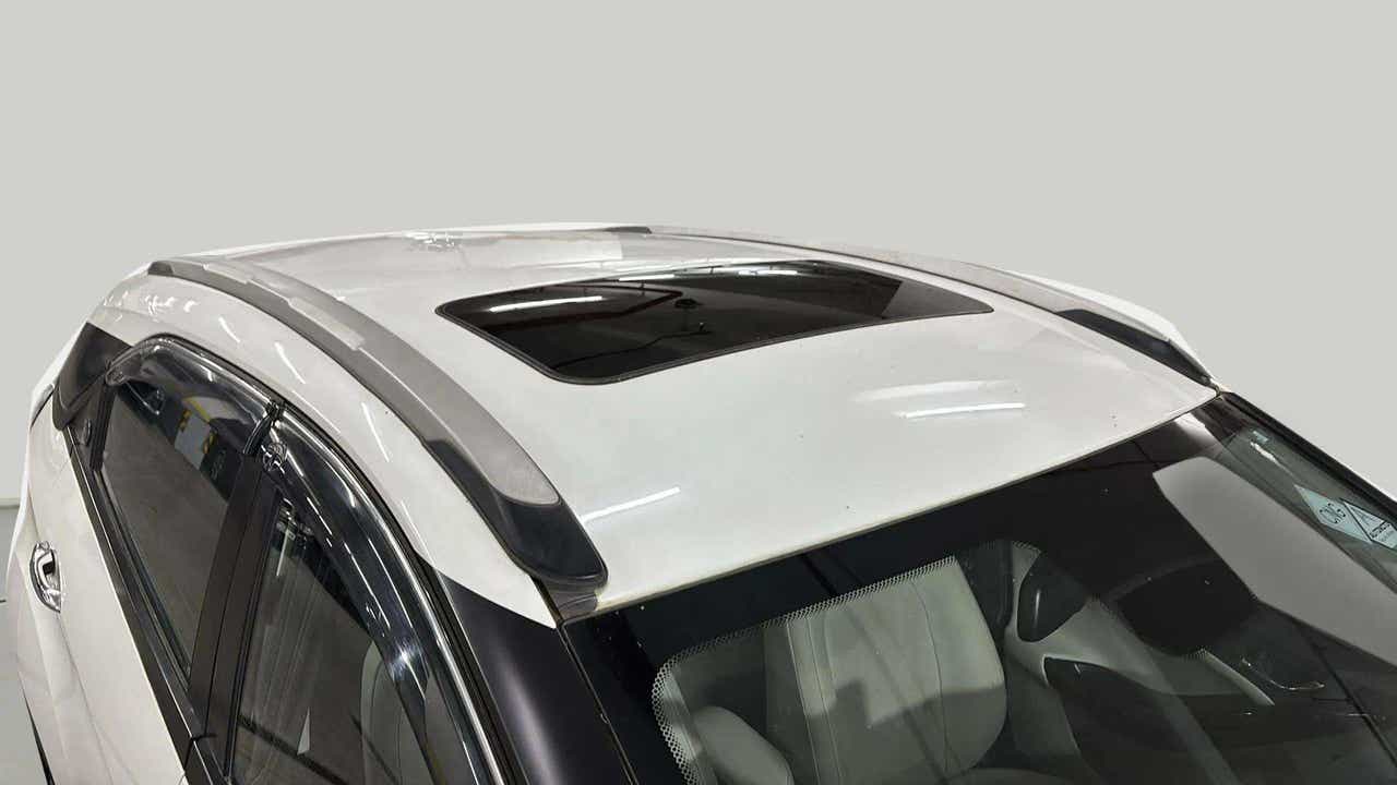 Sunroof view of a Tata Nexon 2017-2023