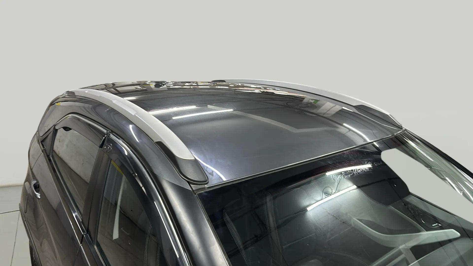 Sunroof and roof rails view of a Tata Nexon