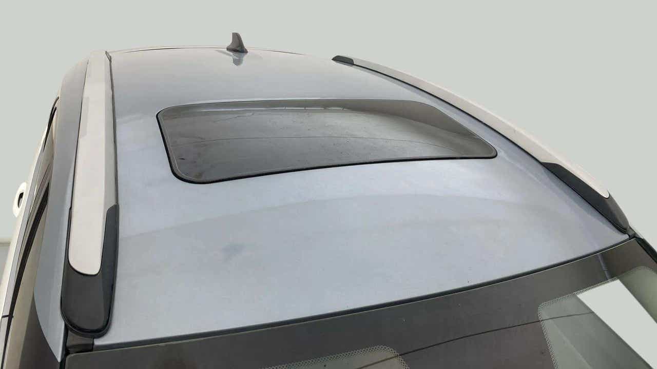Sunroof view of a Tata Nexon 2017-2023