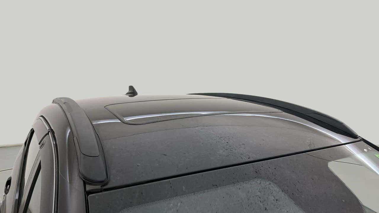 Sunroof and roof rails of a Tata Nexon