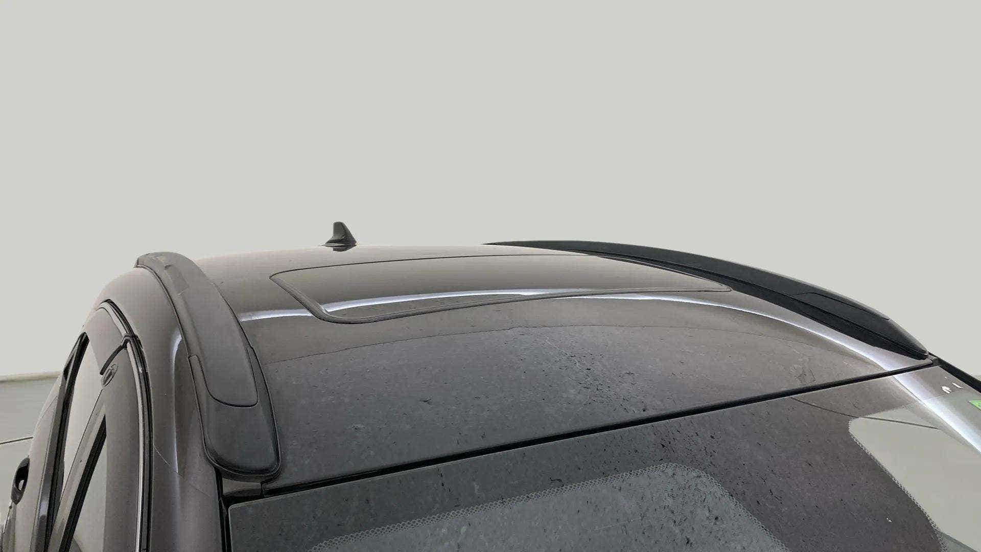 Sunroof and roof rails of a Tata Nexon