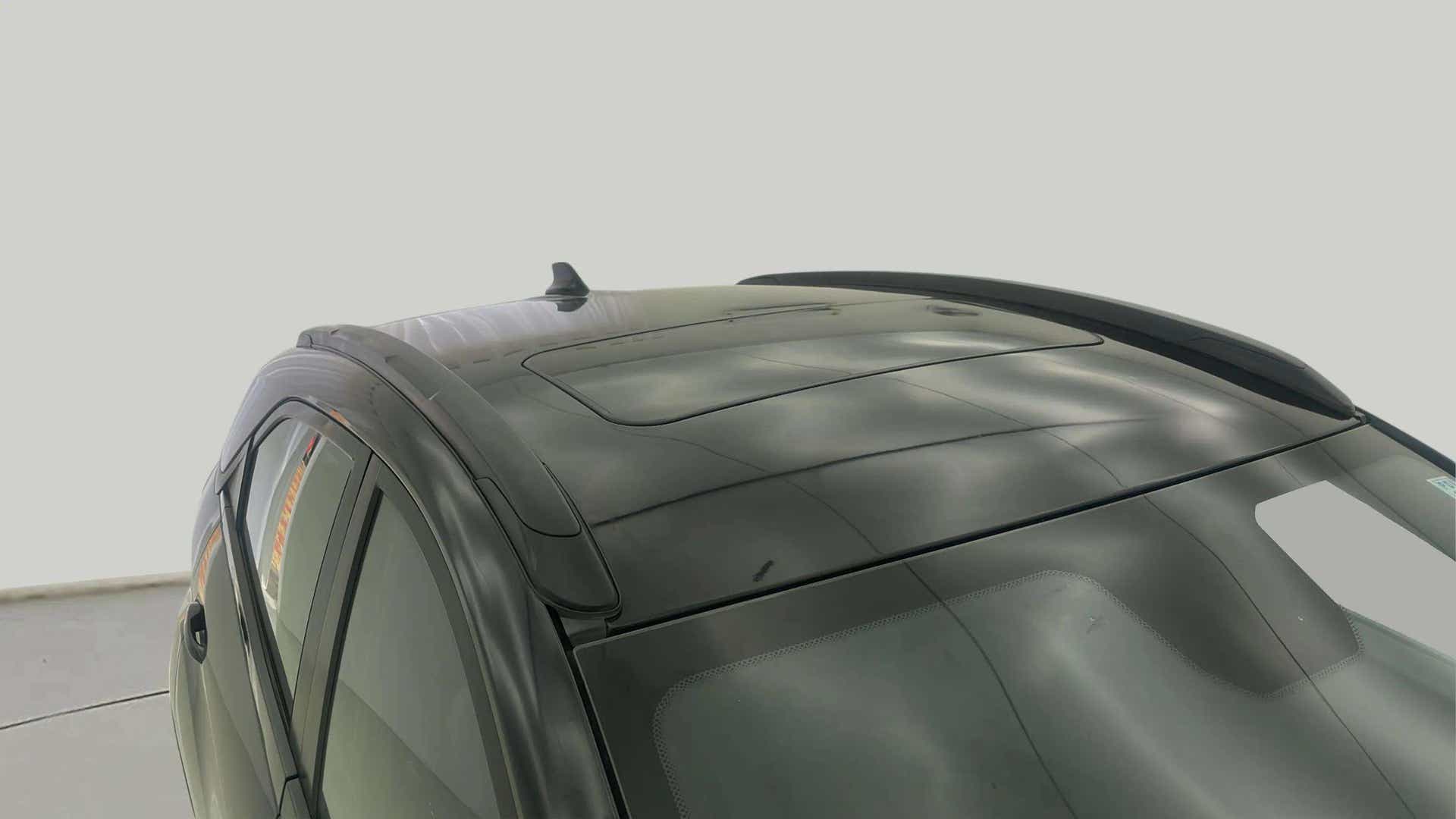 Sunroof and roof rails view of a Tata Nexon 2017-2023
