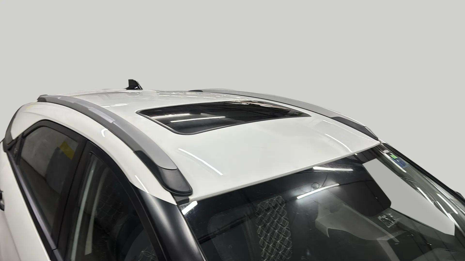 Sunroof and roof section of a Tata Nexon