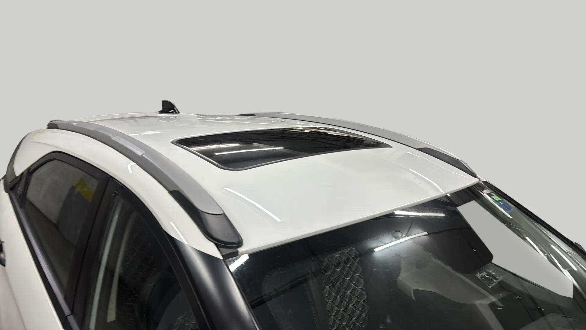 Sunroof and roof section of a Tata Nexon