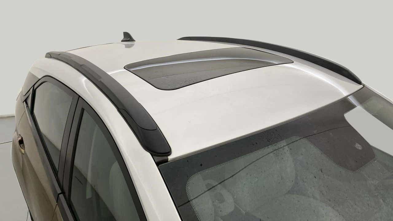 Sunroof view of a Tata Nexon 2017-2023