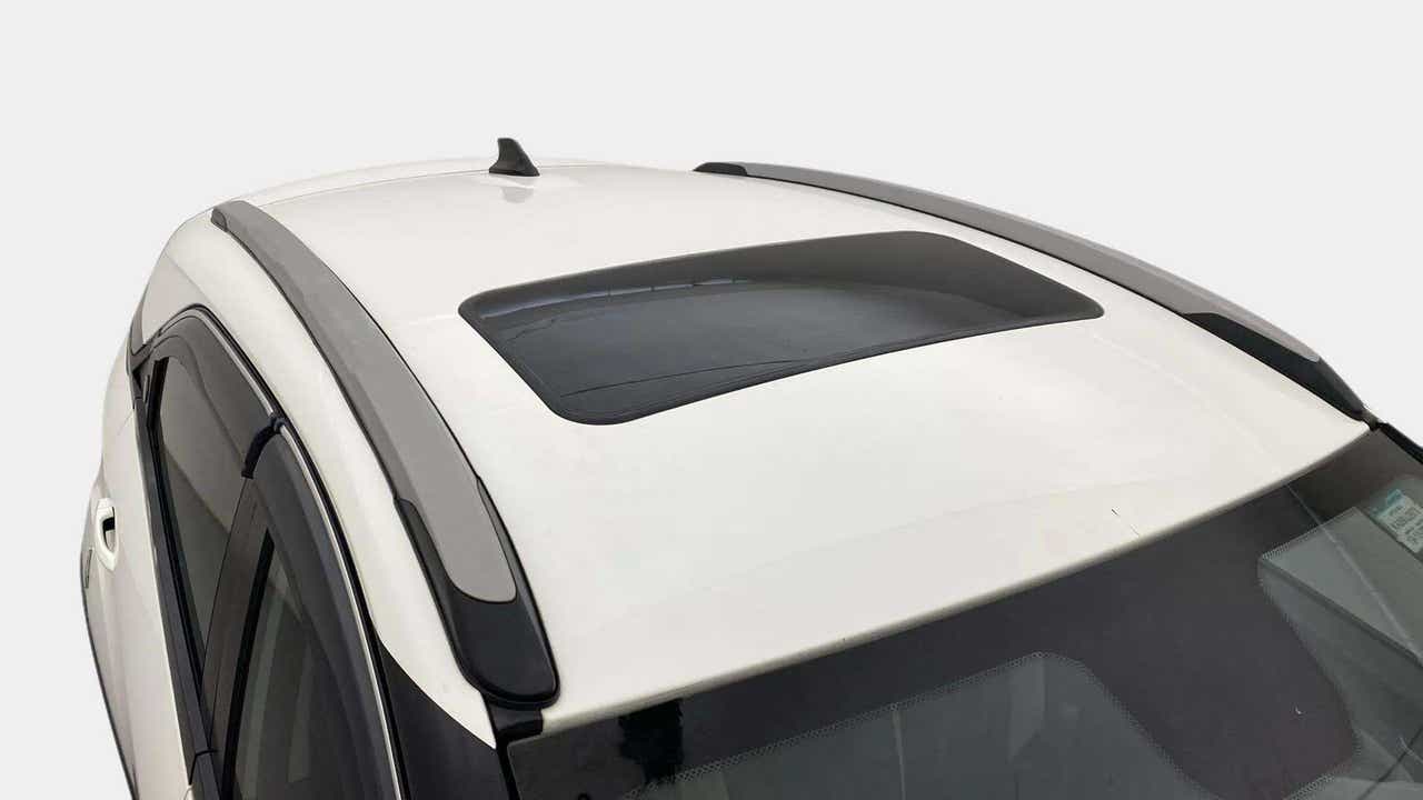 Sunroof view of a Tata Nexon 2017-2023