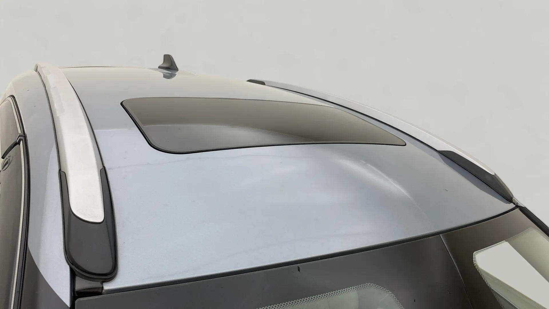 Sunroof view of a Tata Nexon 2017-2023