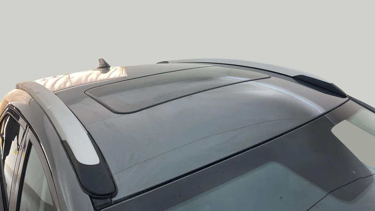 Sunroof close-up of a Tata Nexon