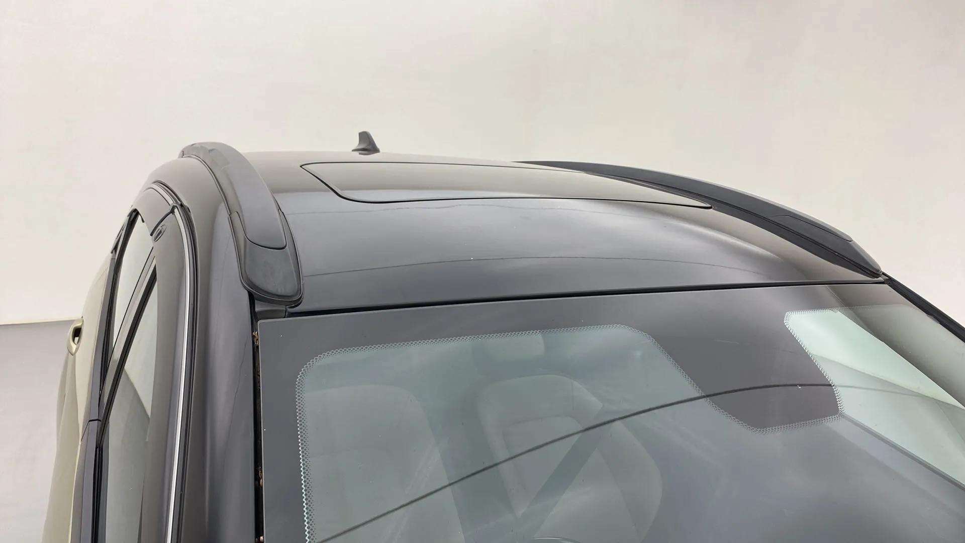 Sunroof and roof rail view of a Tata Nexon 2017-2023