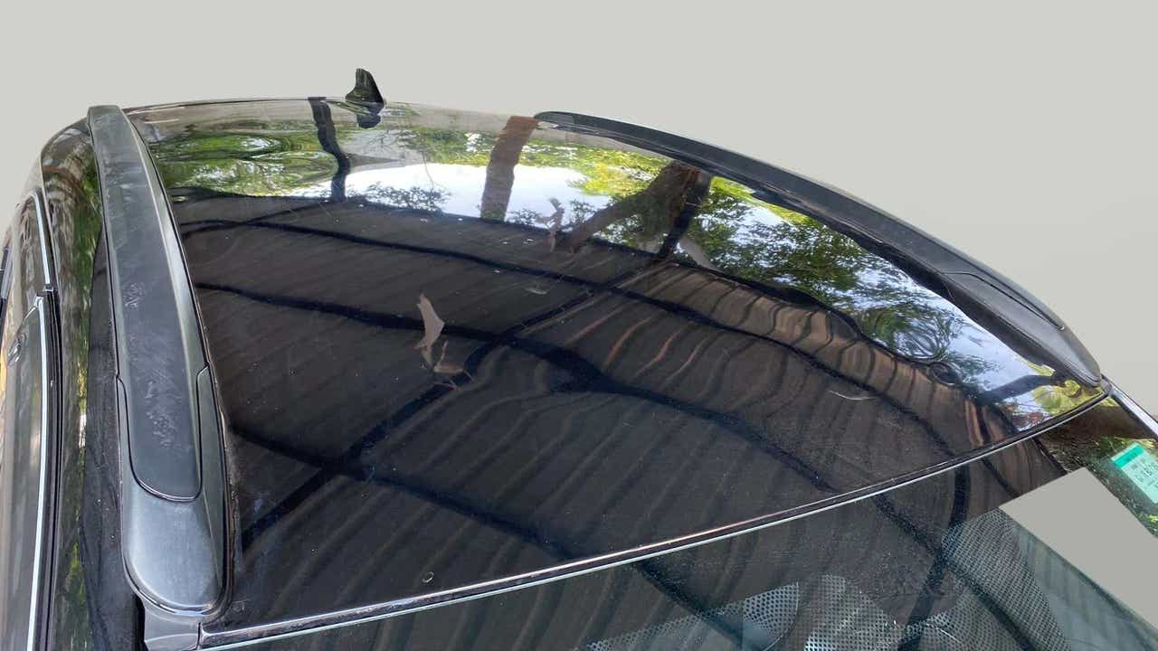 Roof view of a Tata Nexon 2017-2023