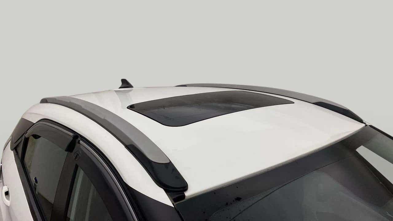 Sunroof view of a Tata Nexon 2017-2023
