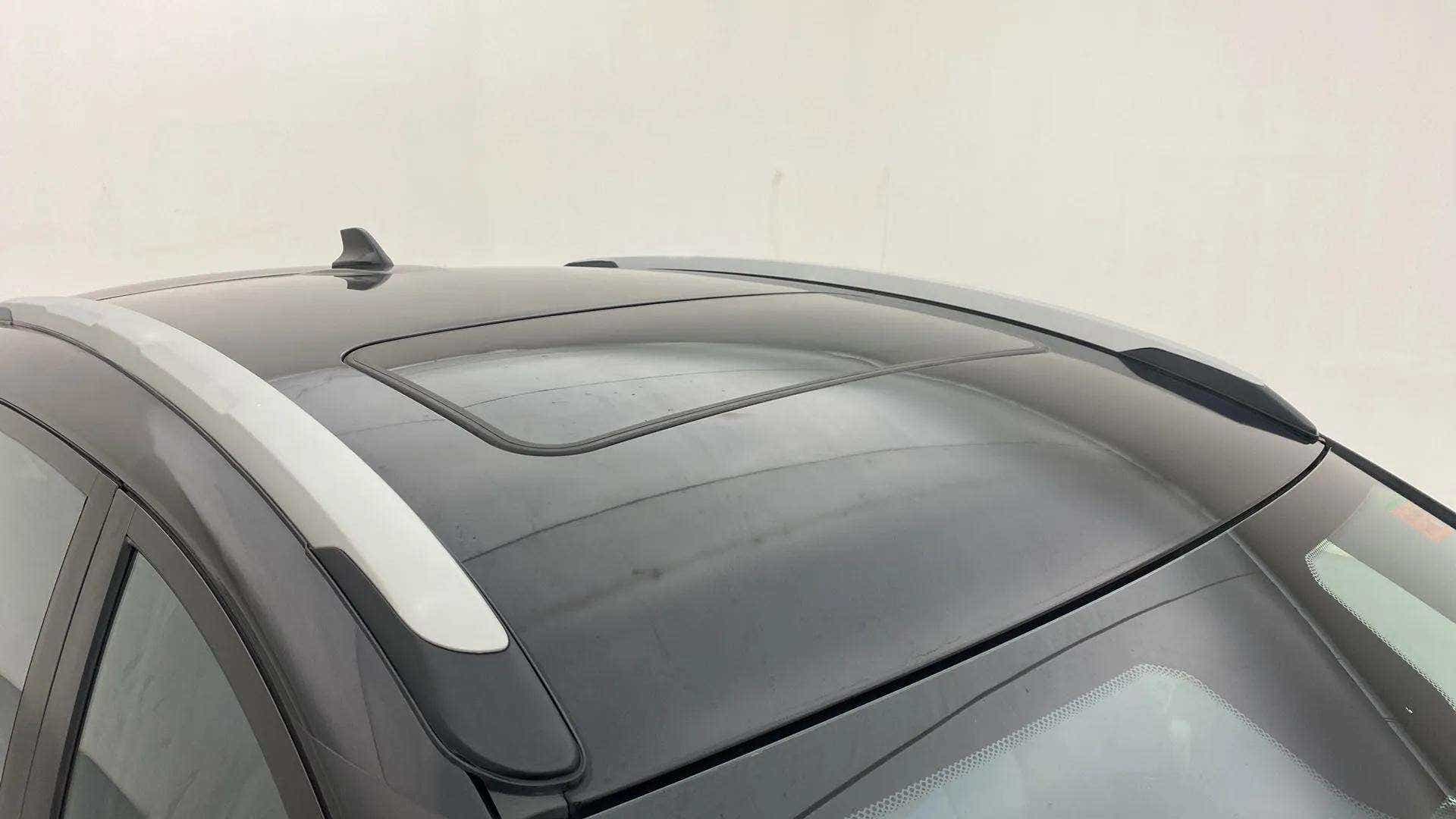 Sunroof view of a Tata Nexon 2017-2023