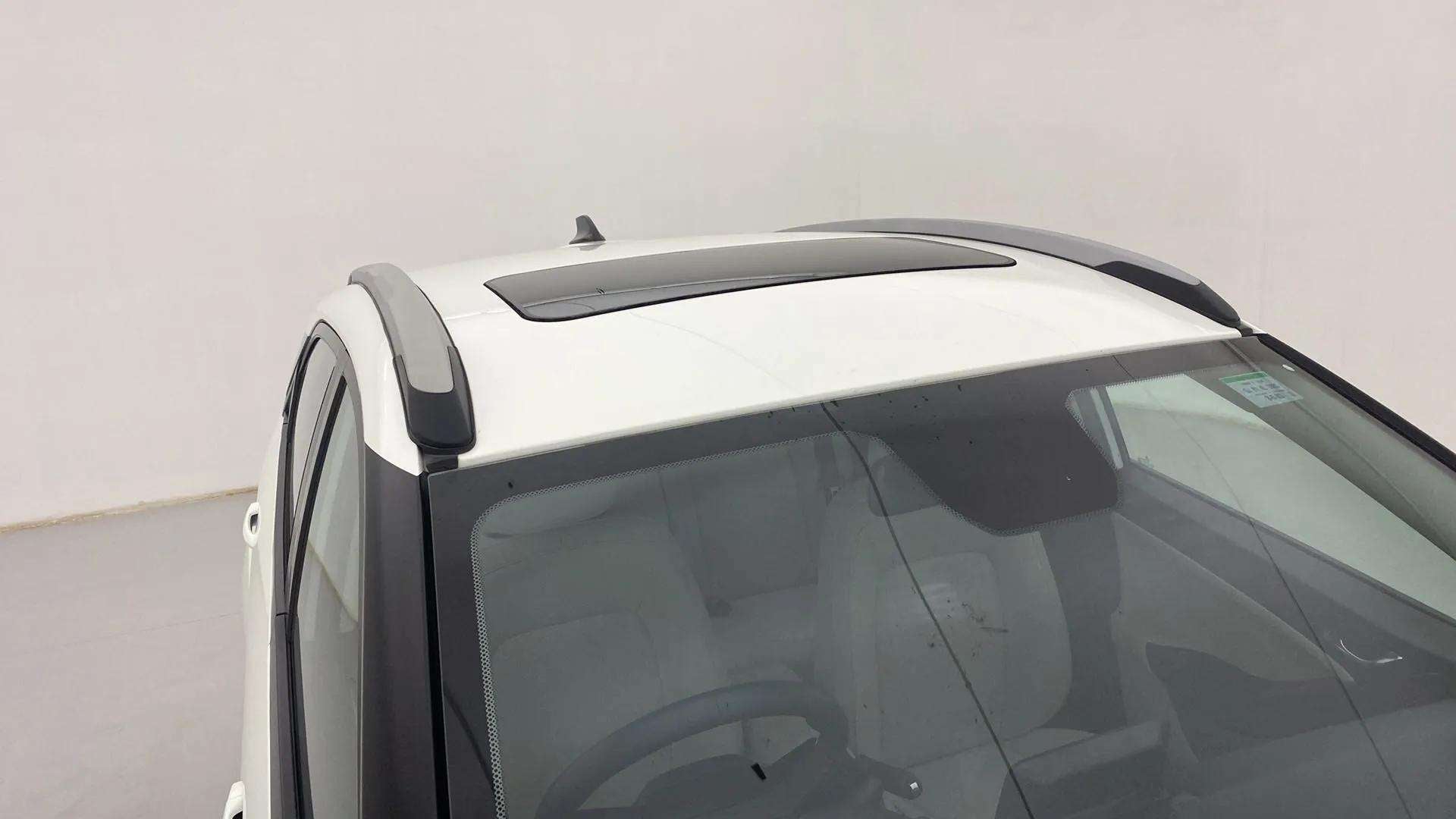 Sunroof view of a Tata Nexon 2017-2023