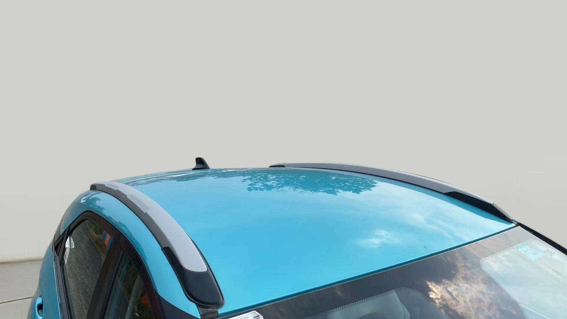 Roof and roof rails of a Tata Nexon