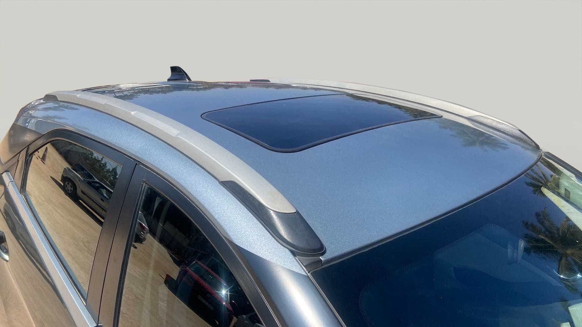 Sunroof view of a Tata Nexon 2017-2023