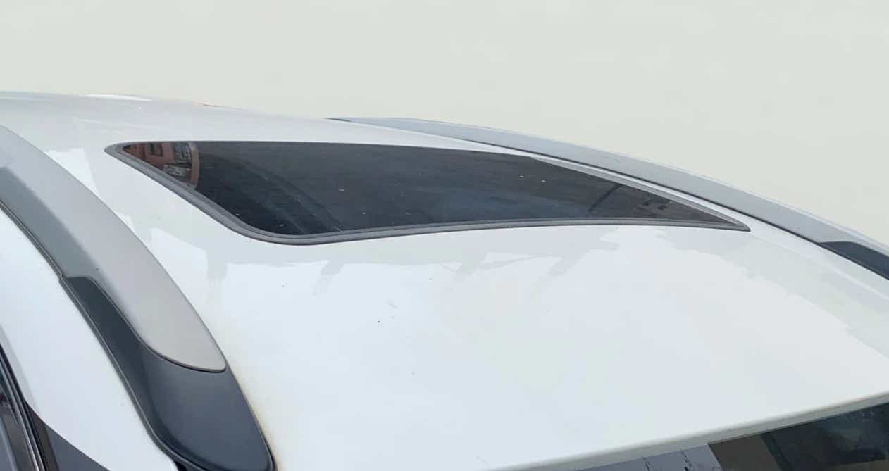 Sunroof close-up of a Tata Nexon