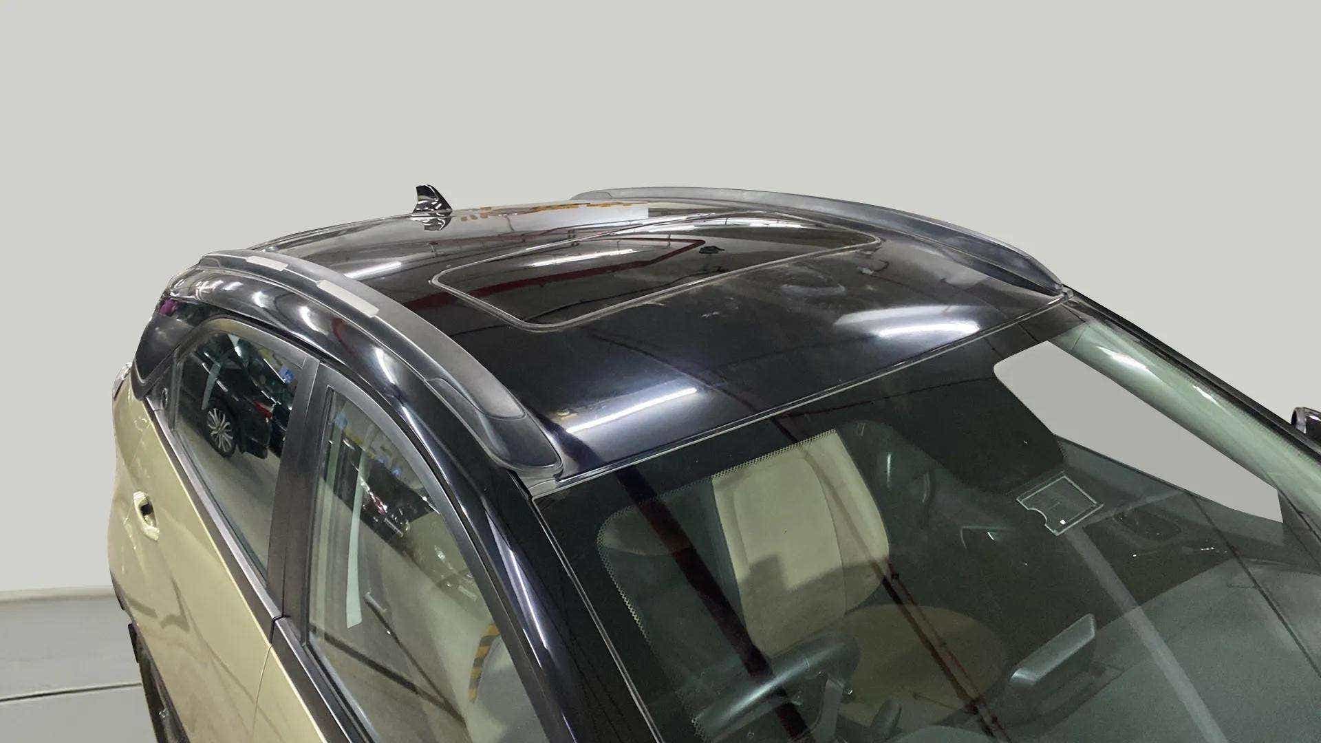 Sunroof view of a Tata Nexon 2017-2023