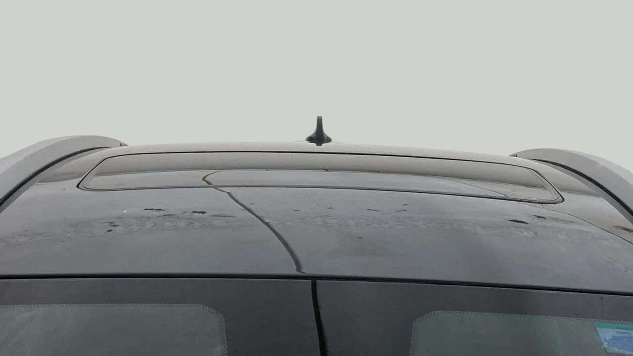Sunroof top view of a Tata Nexon