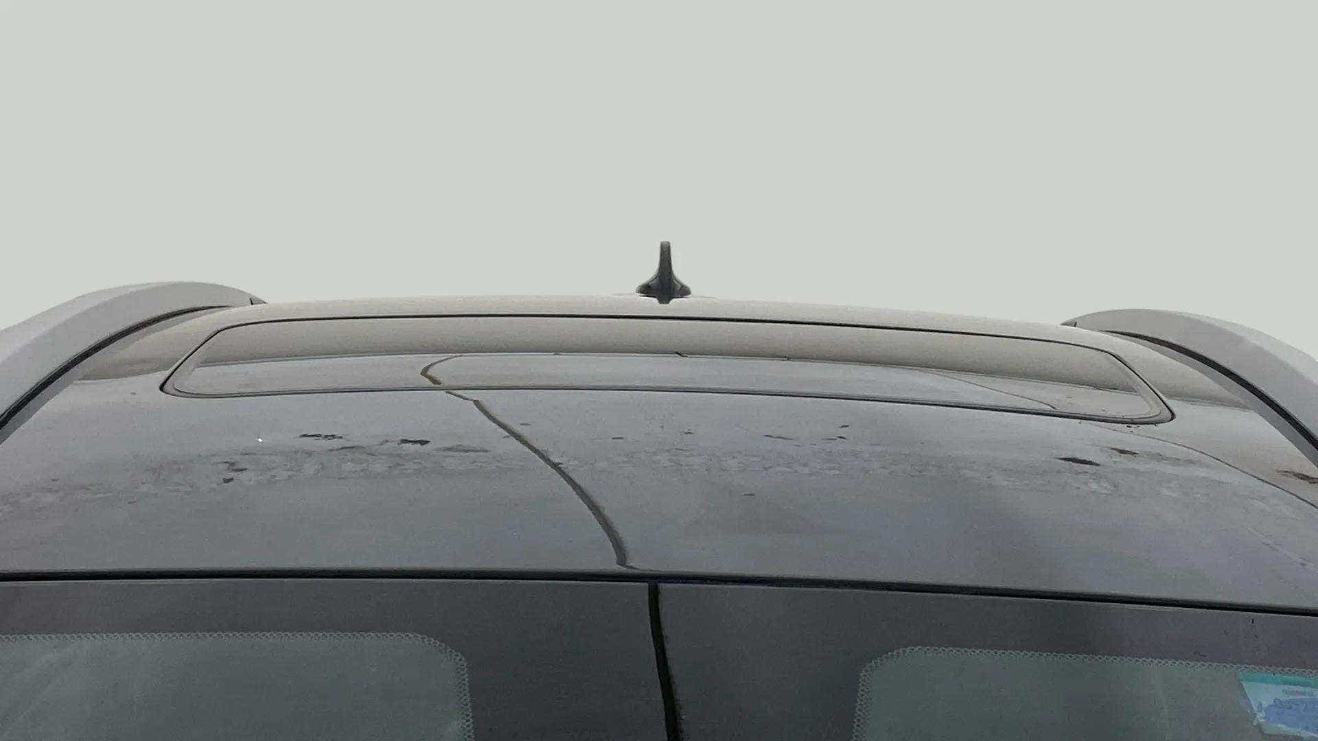 Sunroof top view of a Tata Nexon