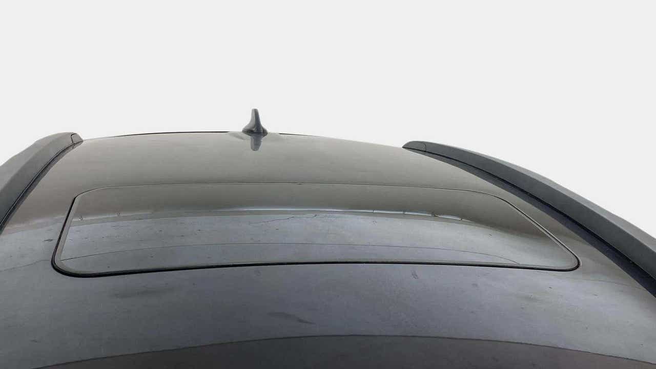 Sunroof and roof rails view of a Tata Nexon 2017-2023