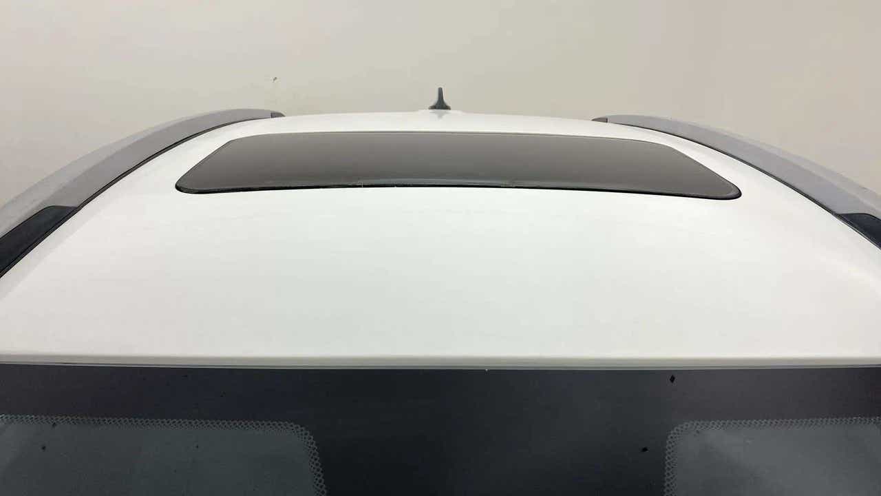 Sunroof view of a Tata Nexon 2017-2023