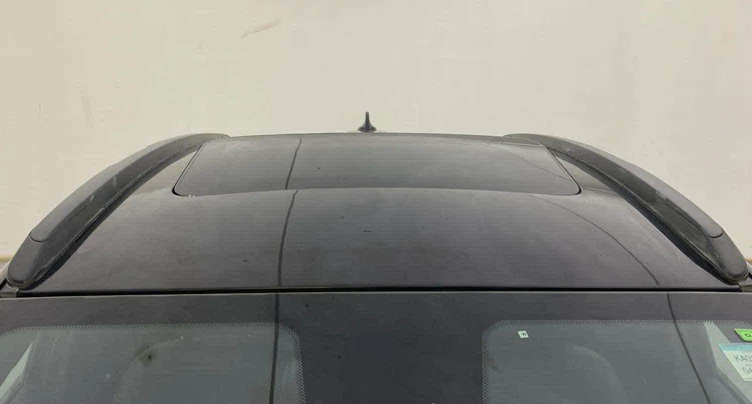 Roof and sunroof view of a Tata Nexon 2017-2023