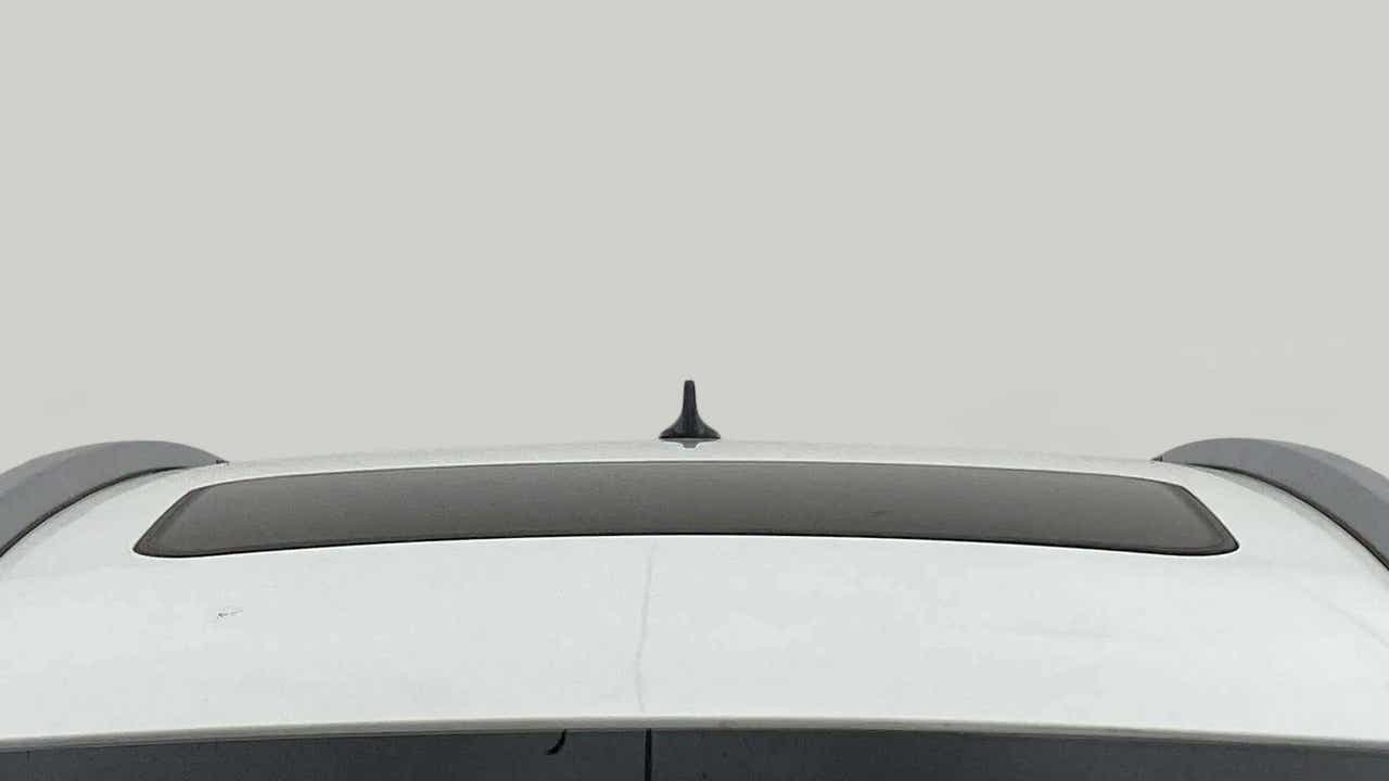 Sunroof view of a Tata Nexon