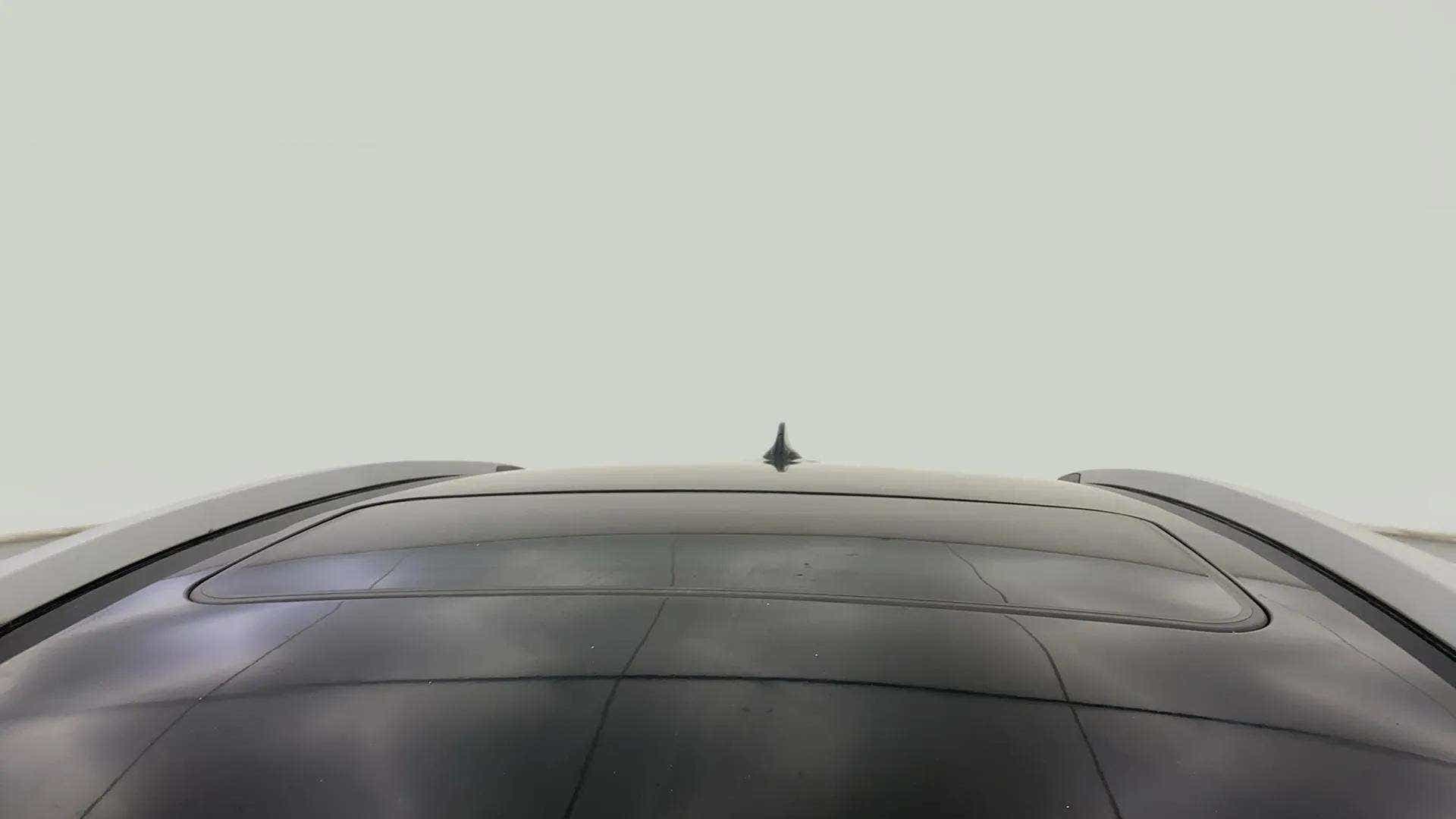 Sunroof view of a Tata Nexon