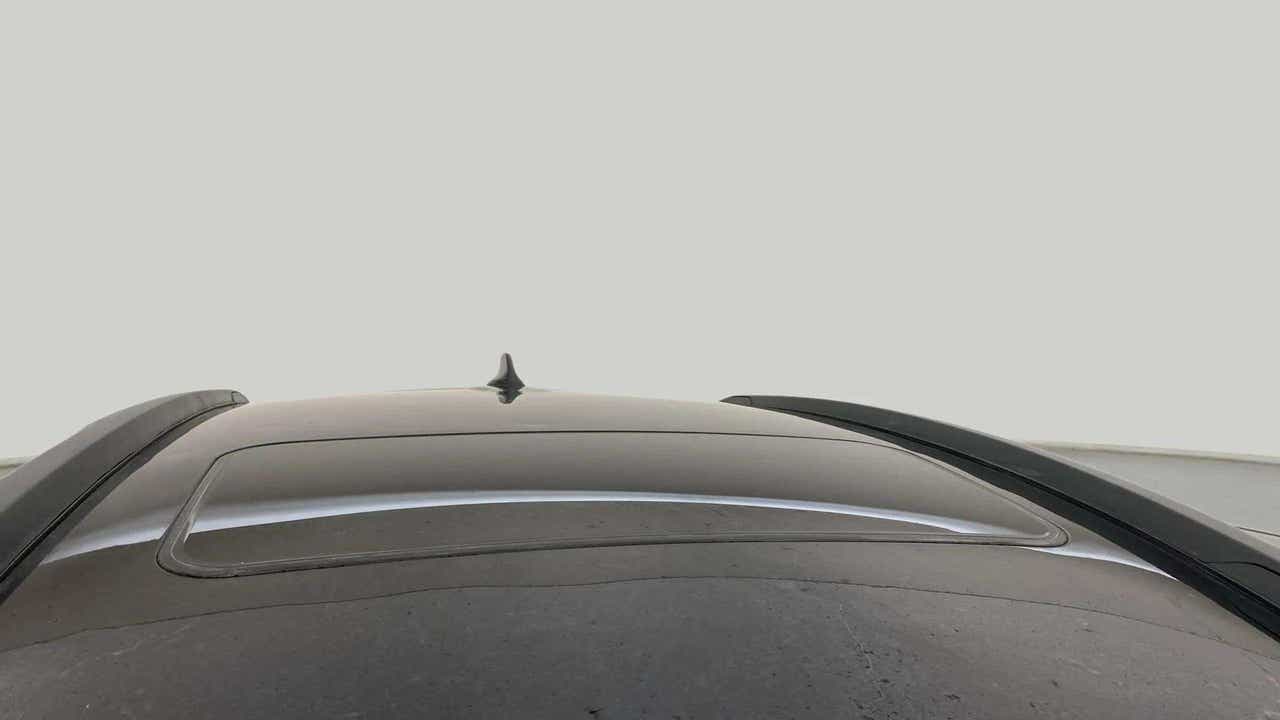 Sunroof area of a Tata Nexon