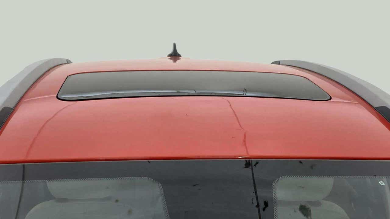 Sunroof view of a Tata Nexon 2017-2023