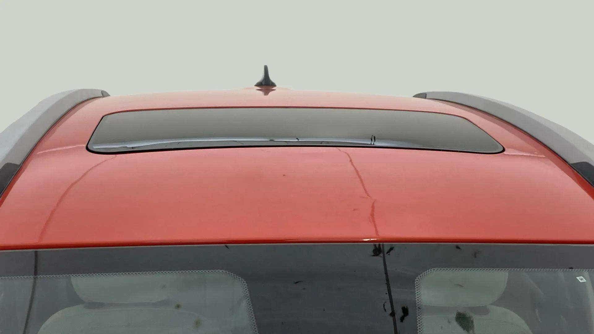 Sunroof view of a Tata Nexon 2017-2023