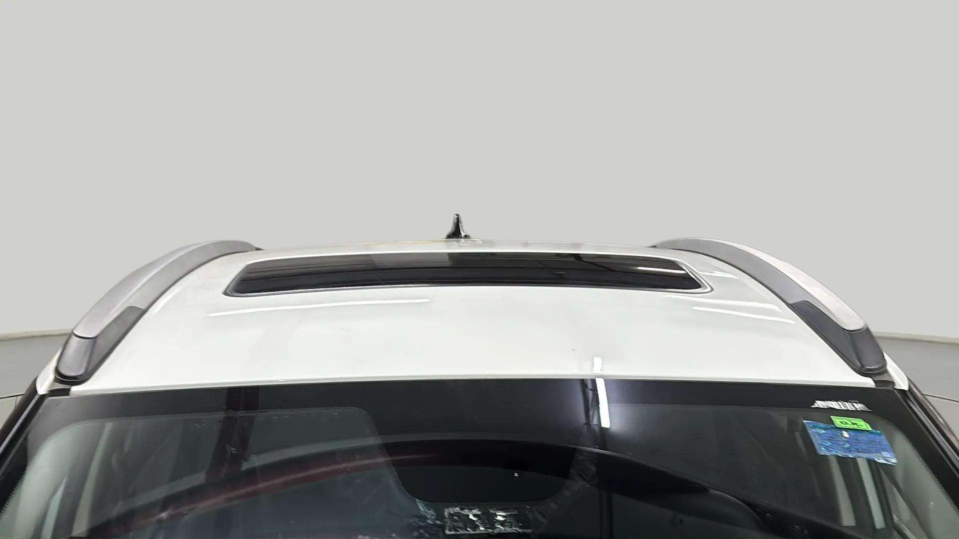 Sunroof view of a Tata Nexon