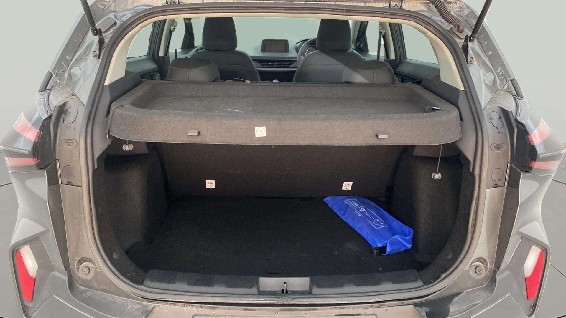 Boot space view of a Tata Nexon