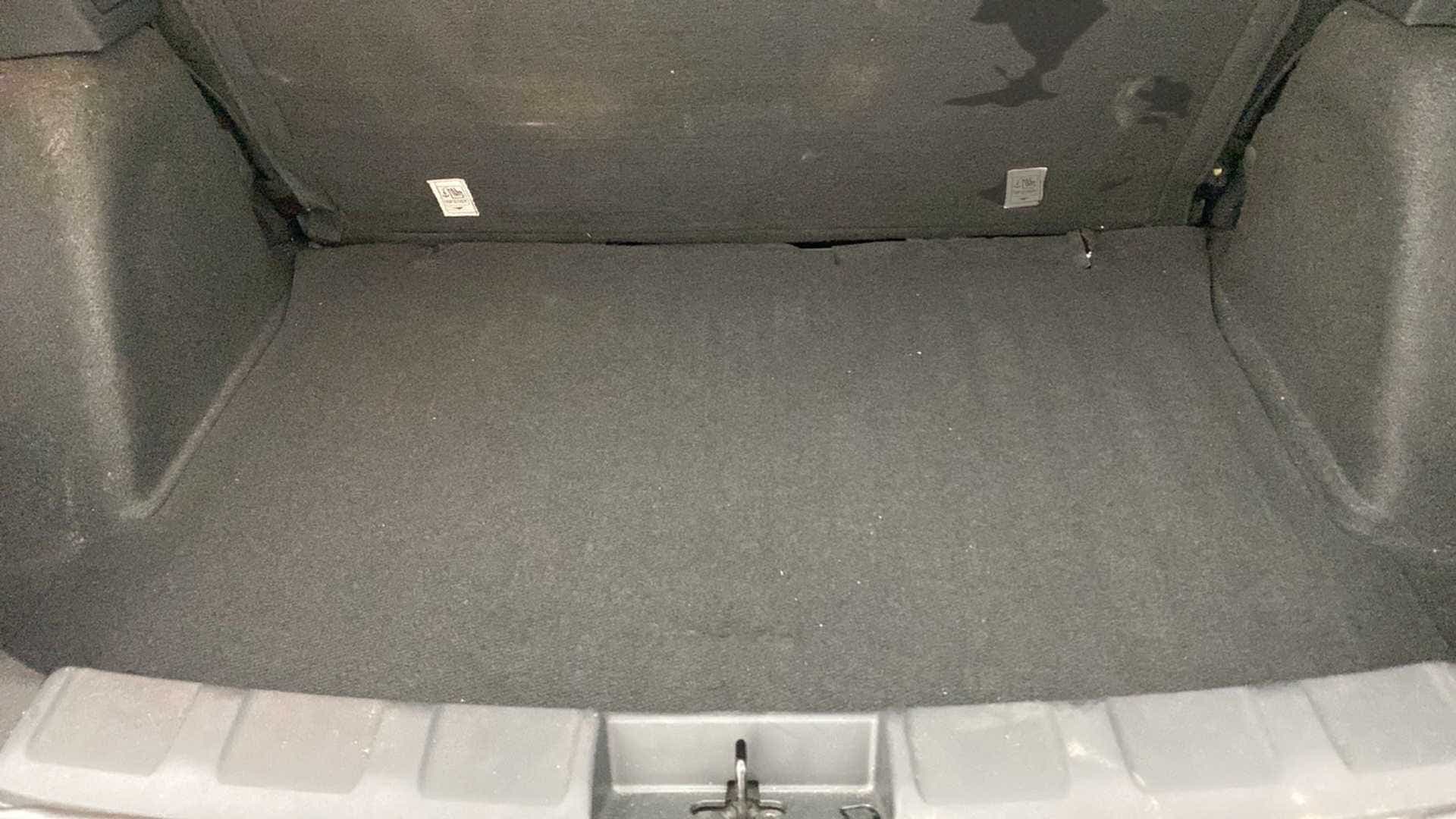 Boot space area of a Tata Nexon 2017-2023